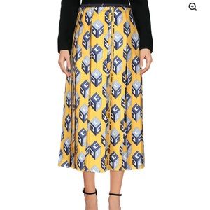 Gucci Yellow Midi Skirt (new with tags)
